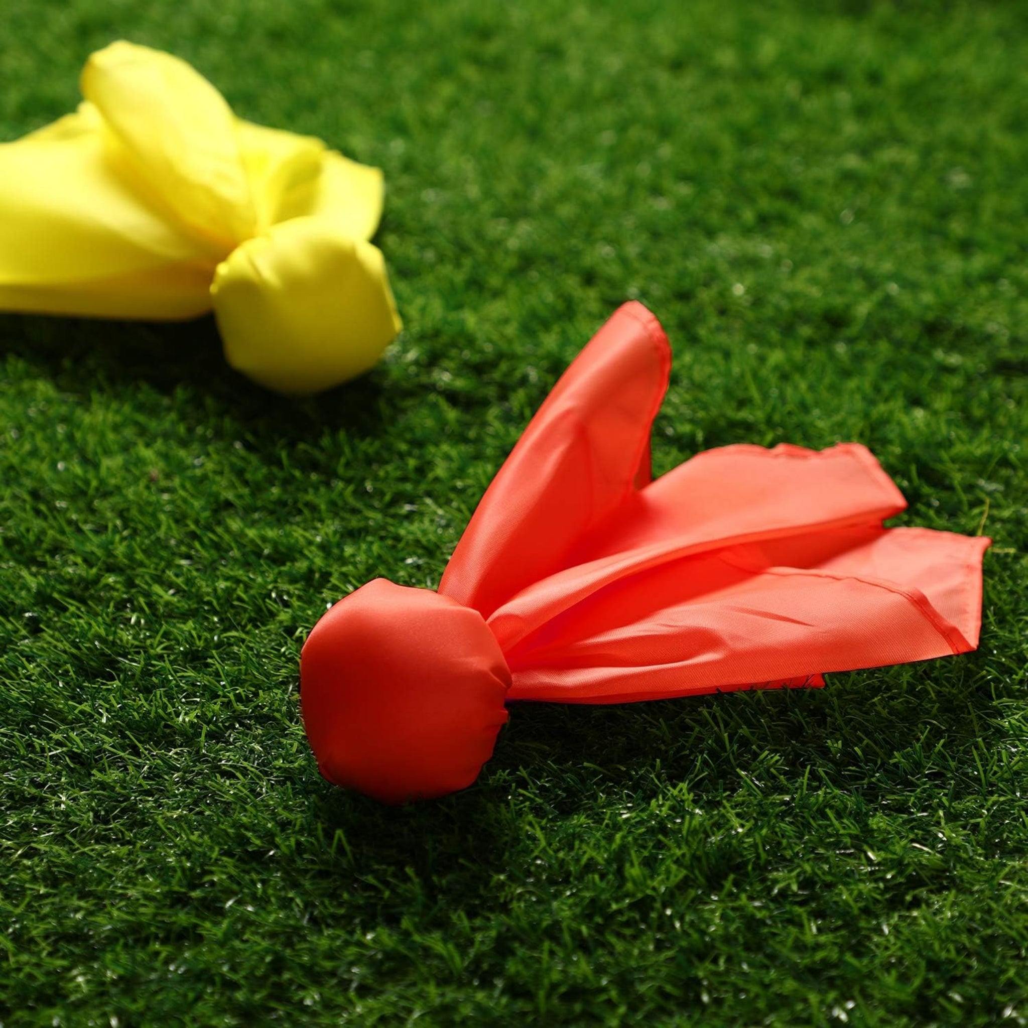 6 Pack Football Penalty Flags – Soft Tossing Referee Flags for Football Games, Sports Training, Parties & Events
