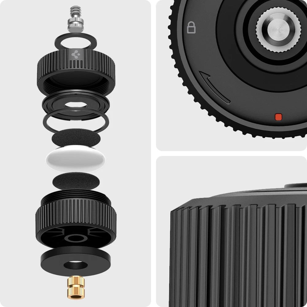 Camera Mount Adapter Compatible with AirTag, DSLR Tripod Tracking Holder for Canon, Nikon & Standard Camera Tripods - WebLuxes Store