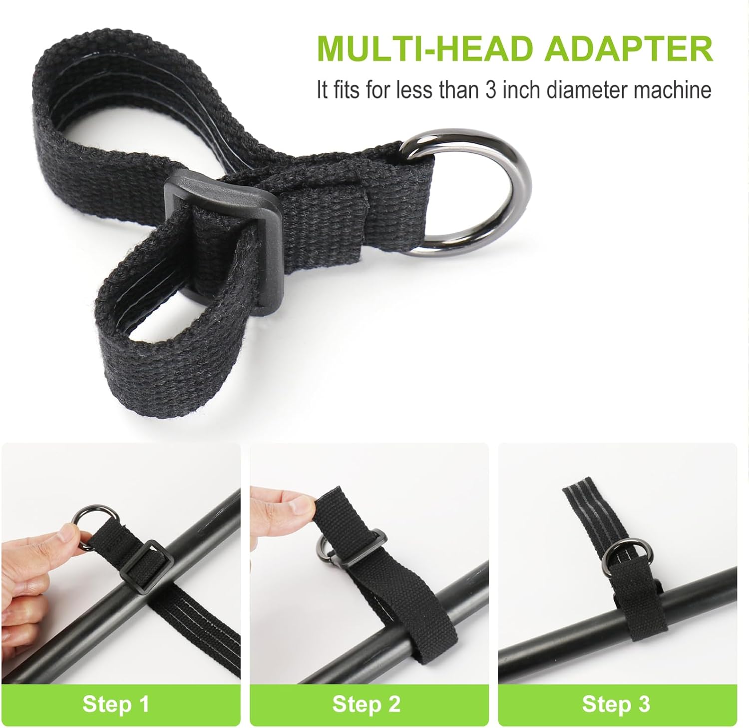 Adjustable Shoulder Strap Harness for String Trimmers, Leaf Blowers & Shrub Trimmers with Heavy-Duty Metal Clip - WebLuxes Store