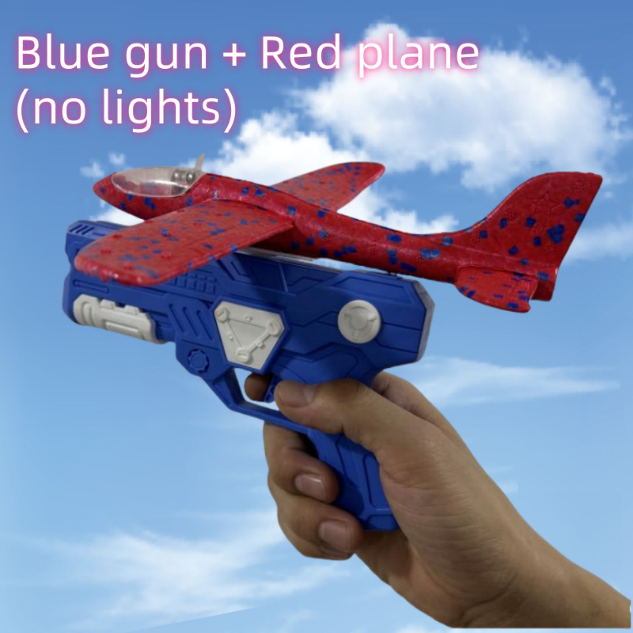 Foam Airplane Launcher Toy Set for Outdoor Flying Games & Active Play - Web Luxes