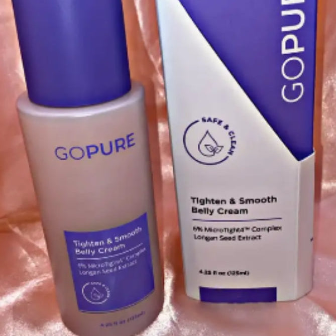GoPure Tighten Smooth Belly Cream 125ml Body Moisturizer