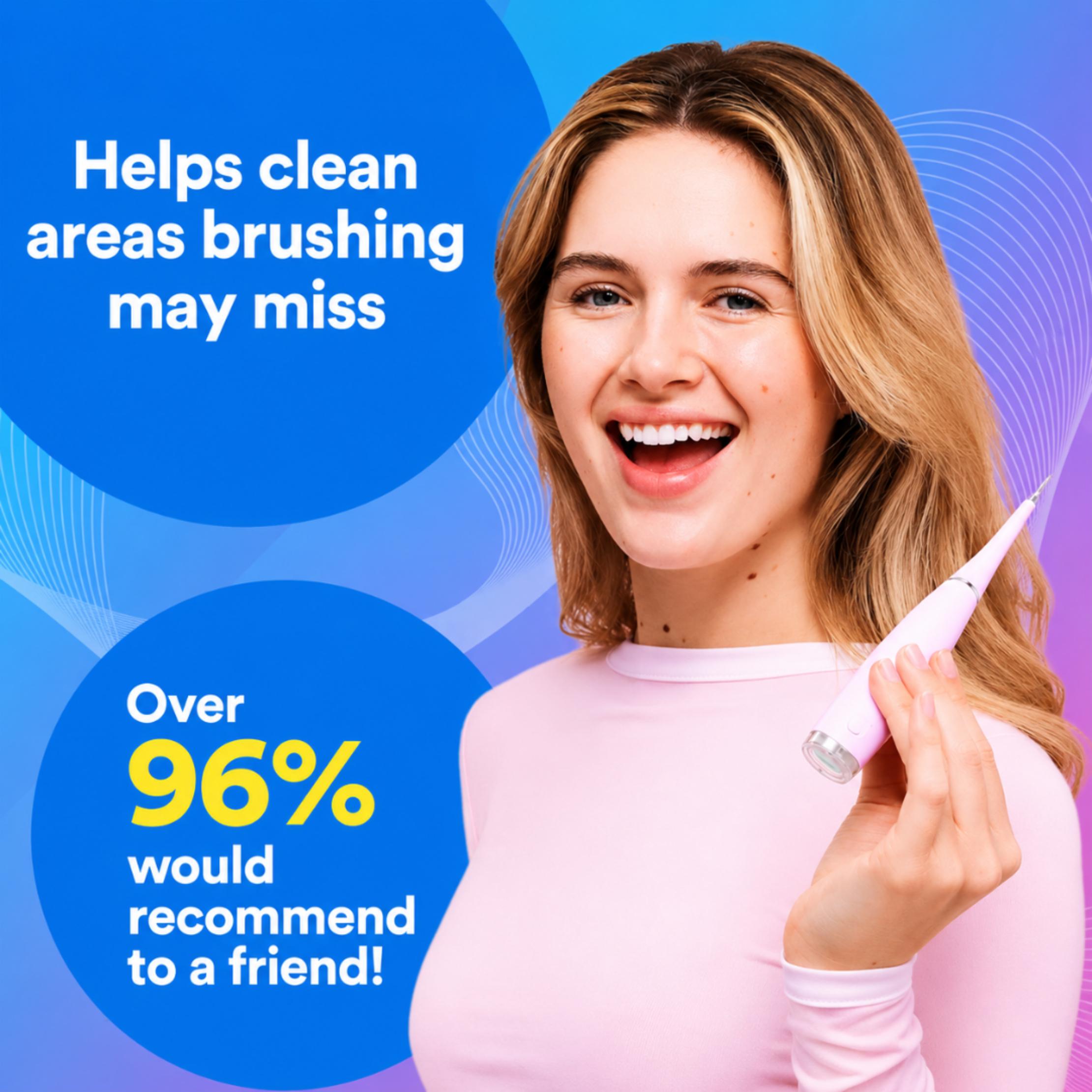 Ultrasonic Tooth Cleaner Electric Dental Hygiene Tool