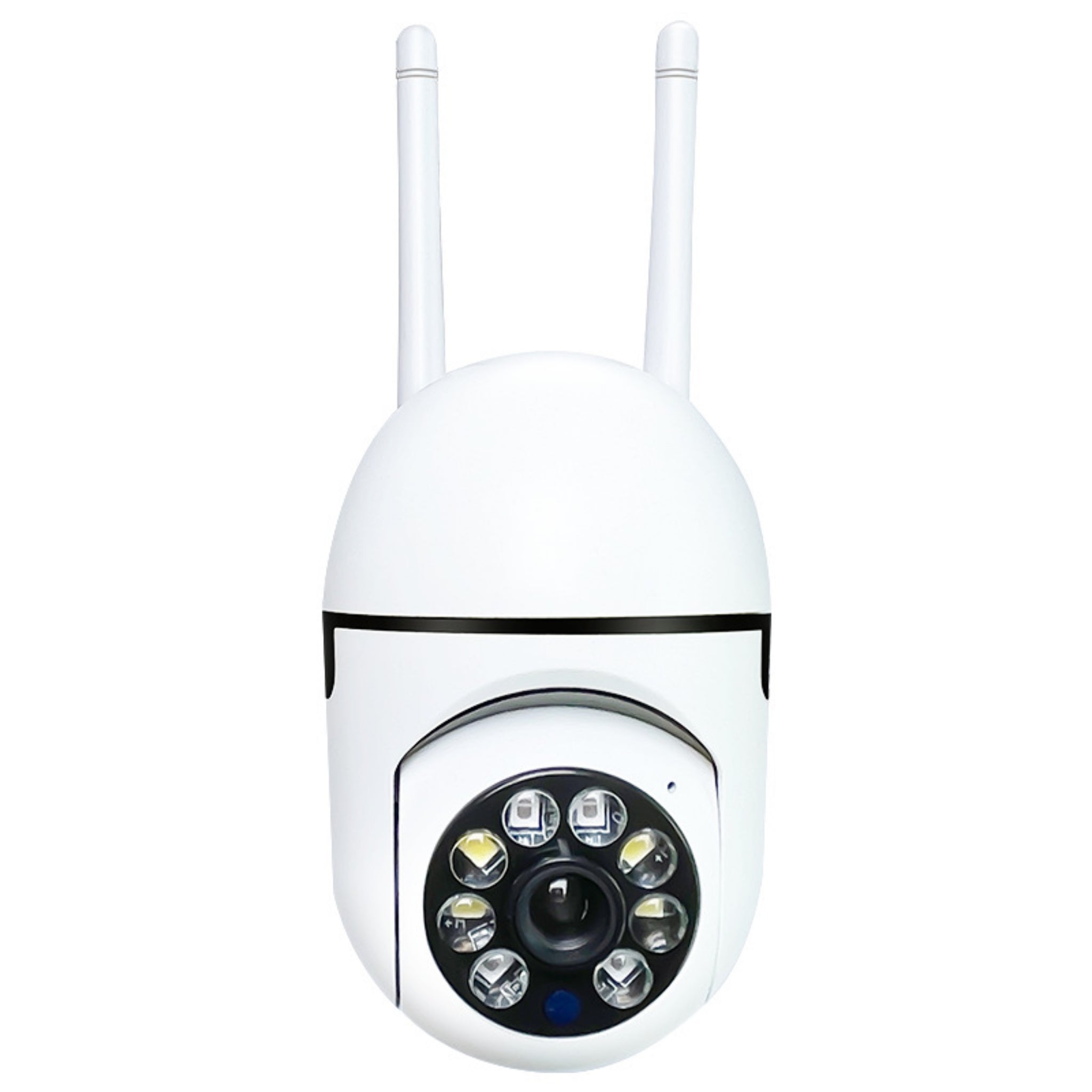 1080P Wireless WiFi Security Camera with 360° Pan Tilt, Two-Way Audio & Night Vision
