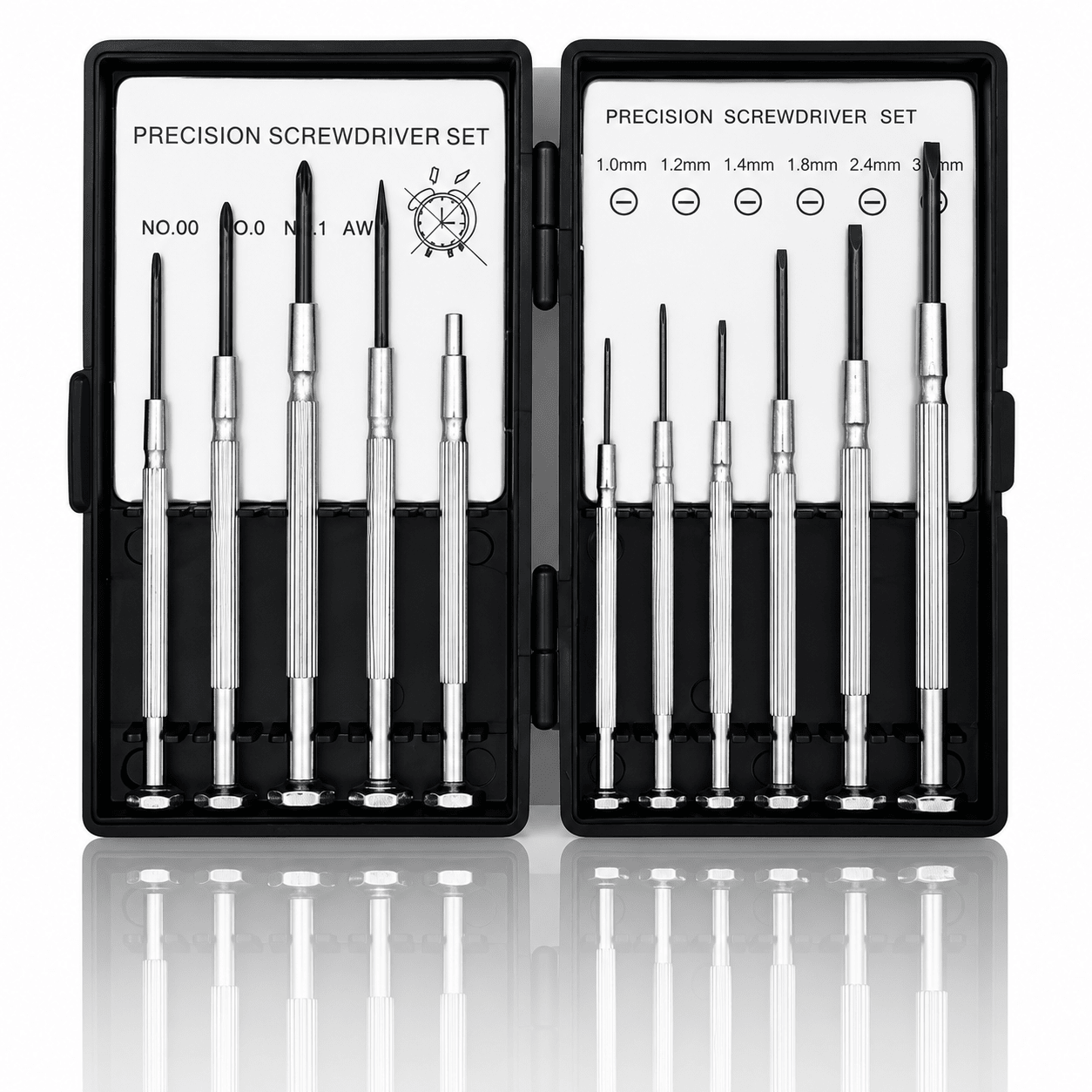 11 Piece Precision Screwdriver Set for Electronics Repair, Mini Magnetic Screwdriver Kit for Watches, Eyeglasses, Phones & Computers - WebLuxes Store