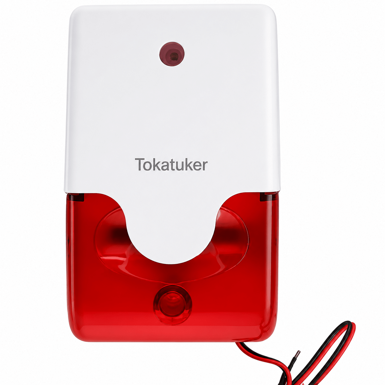 12V Wired Security Alarm Siren with Flashing LED Light – 110dB Indoor & Outdoor Alarm Buzzer for Home, Office, Garage & Security Systems - WebLuxes Store