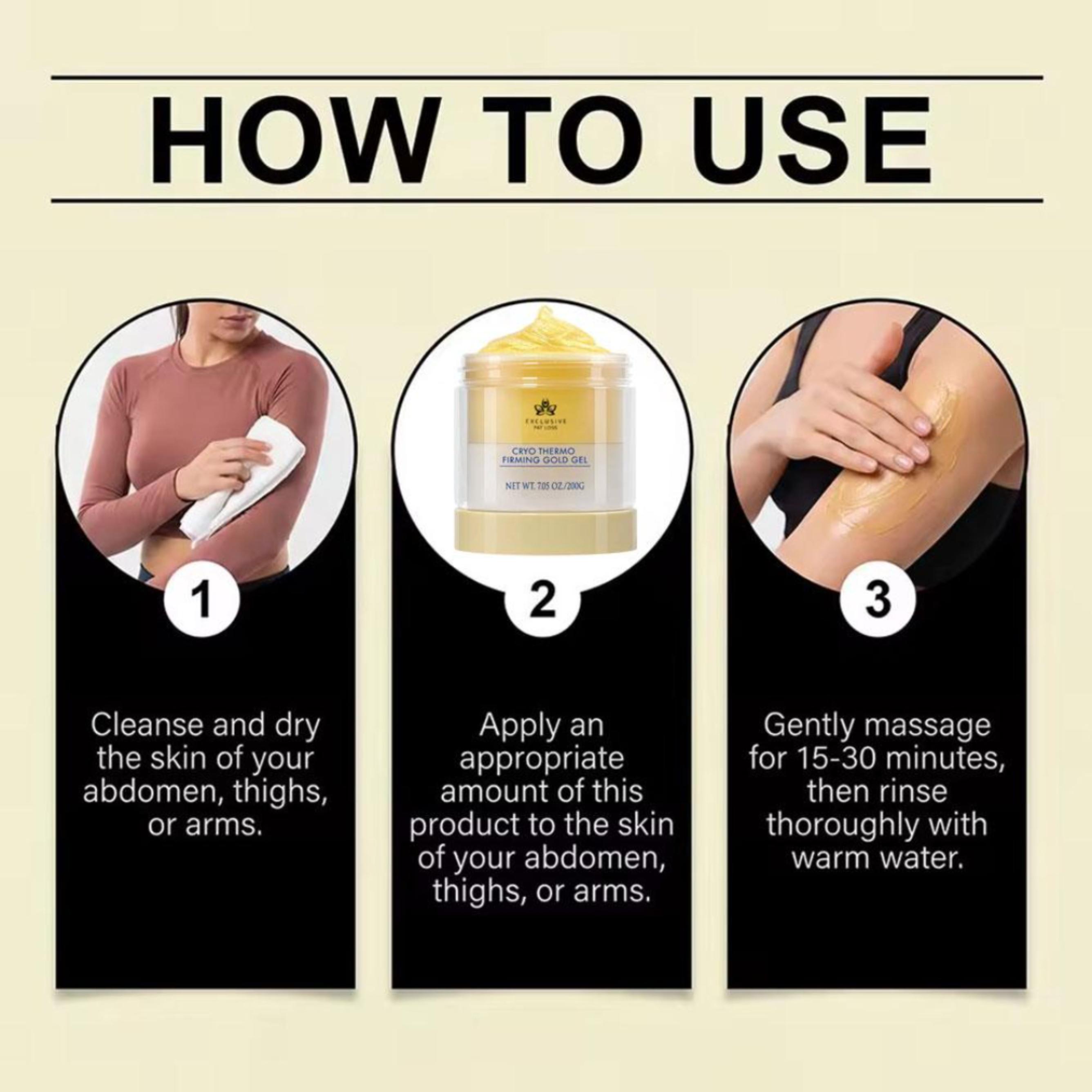 200g Firming Gold Gel Moisturizing Body Care Cream