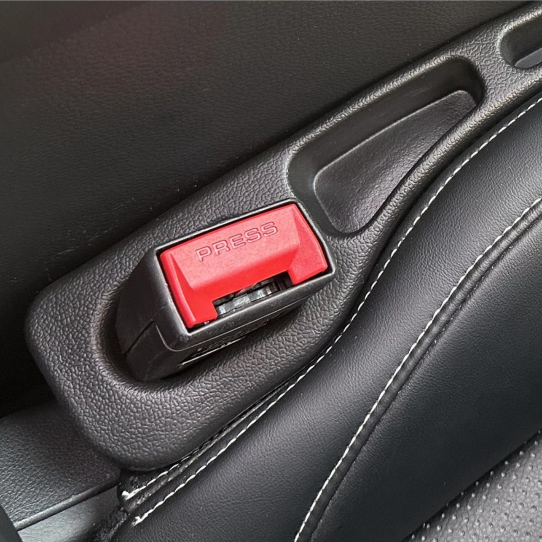 2PCS Car Seat Gap Filler Storage Organizer Between Seat & Center Console Pocket - Web Luxes