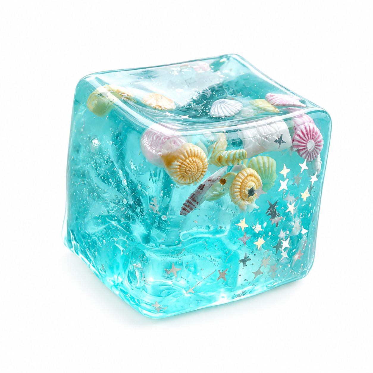 3D Cube Squishy Toy Soft Sensory Fidget Stress Relief