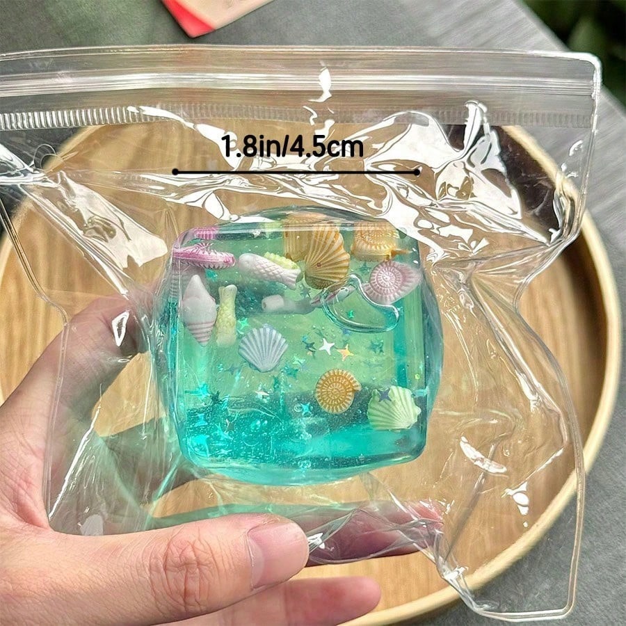 3D Cube Squishy Toy Soft Sensory Fidget Stress Relief
