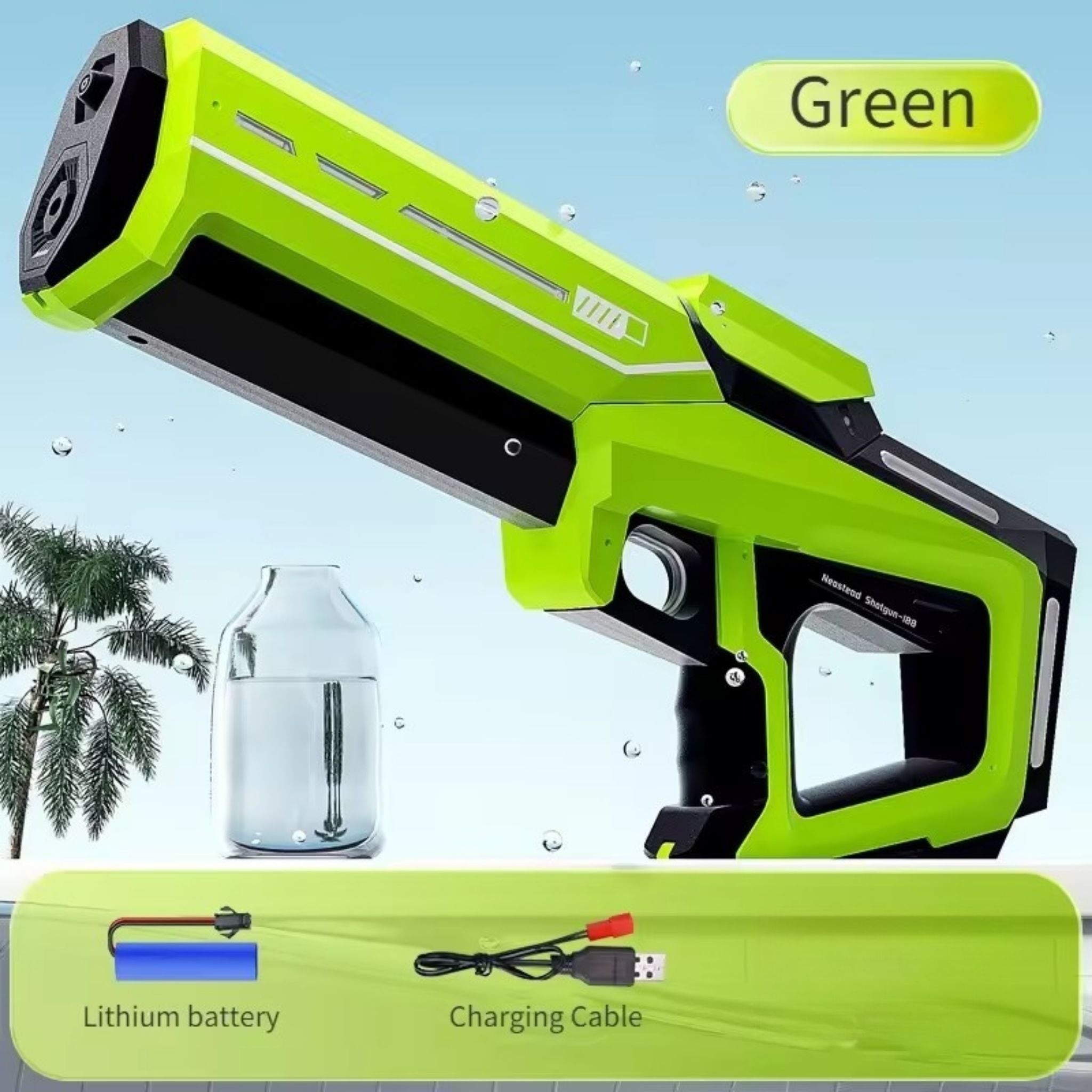42cm Automatic Electric Water Blaster for Outdoor Beach & Pool Fun - Web Luxes