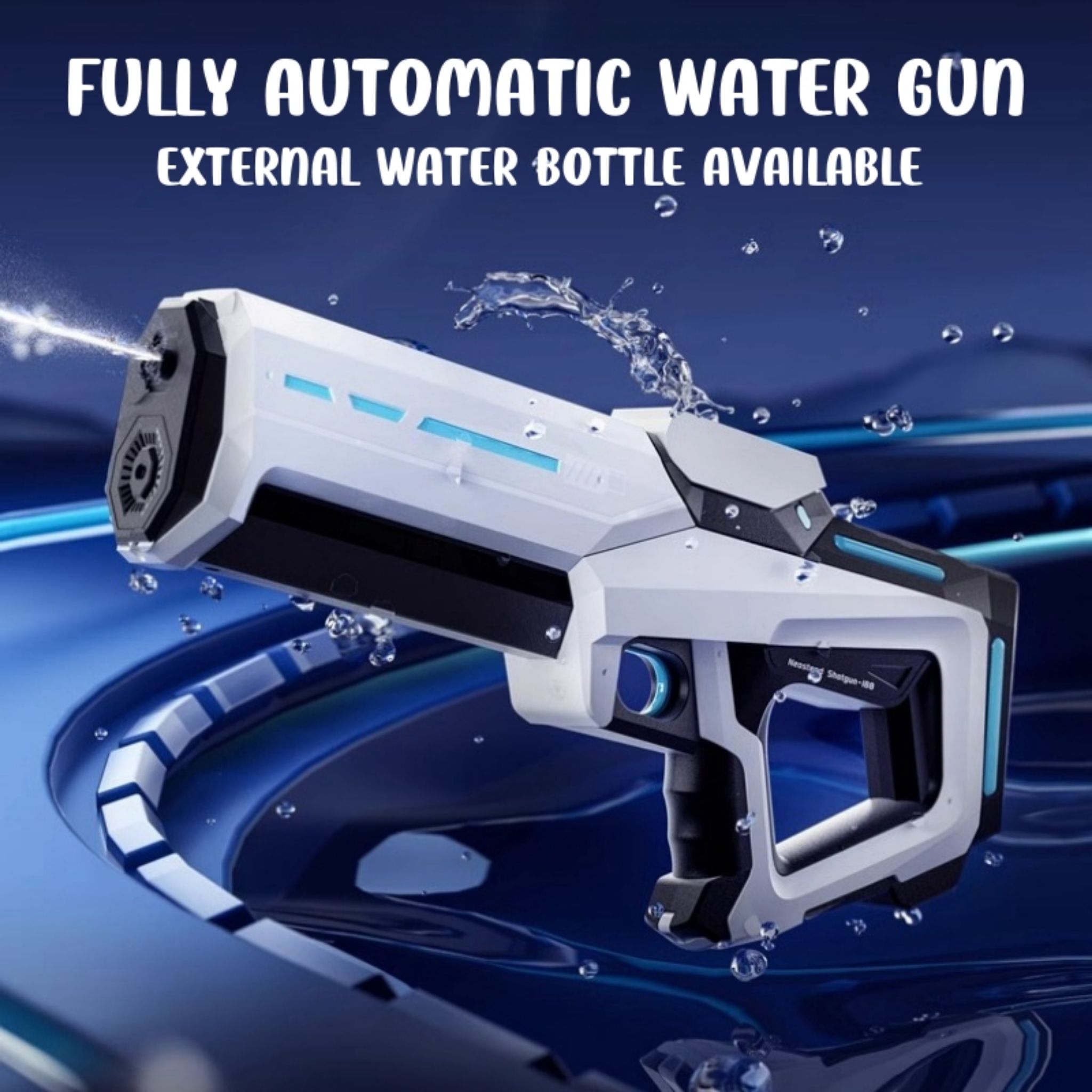 42cm Automatic Electric Water Blaster for Outdoor Beach & Pool Fun - Web Luxes