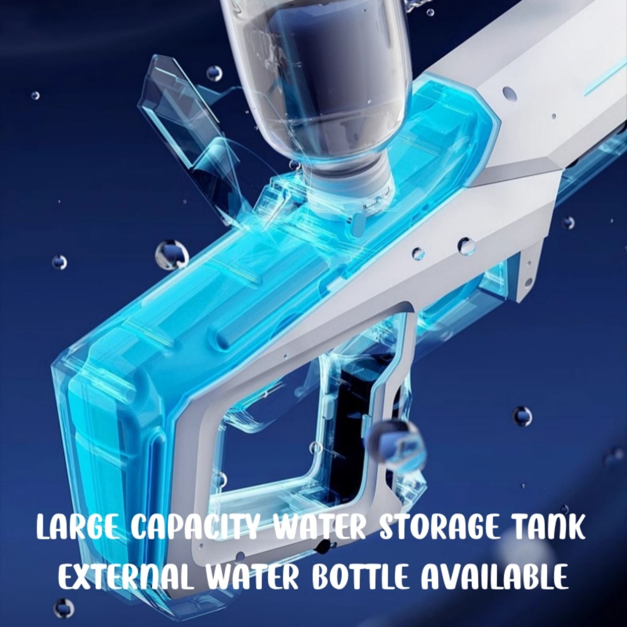 42cm Automatic Electric Water Blaster for Outdoor Beach & Pool Fun - Web Luxes