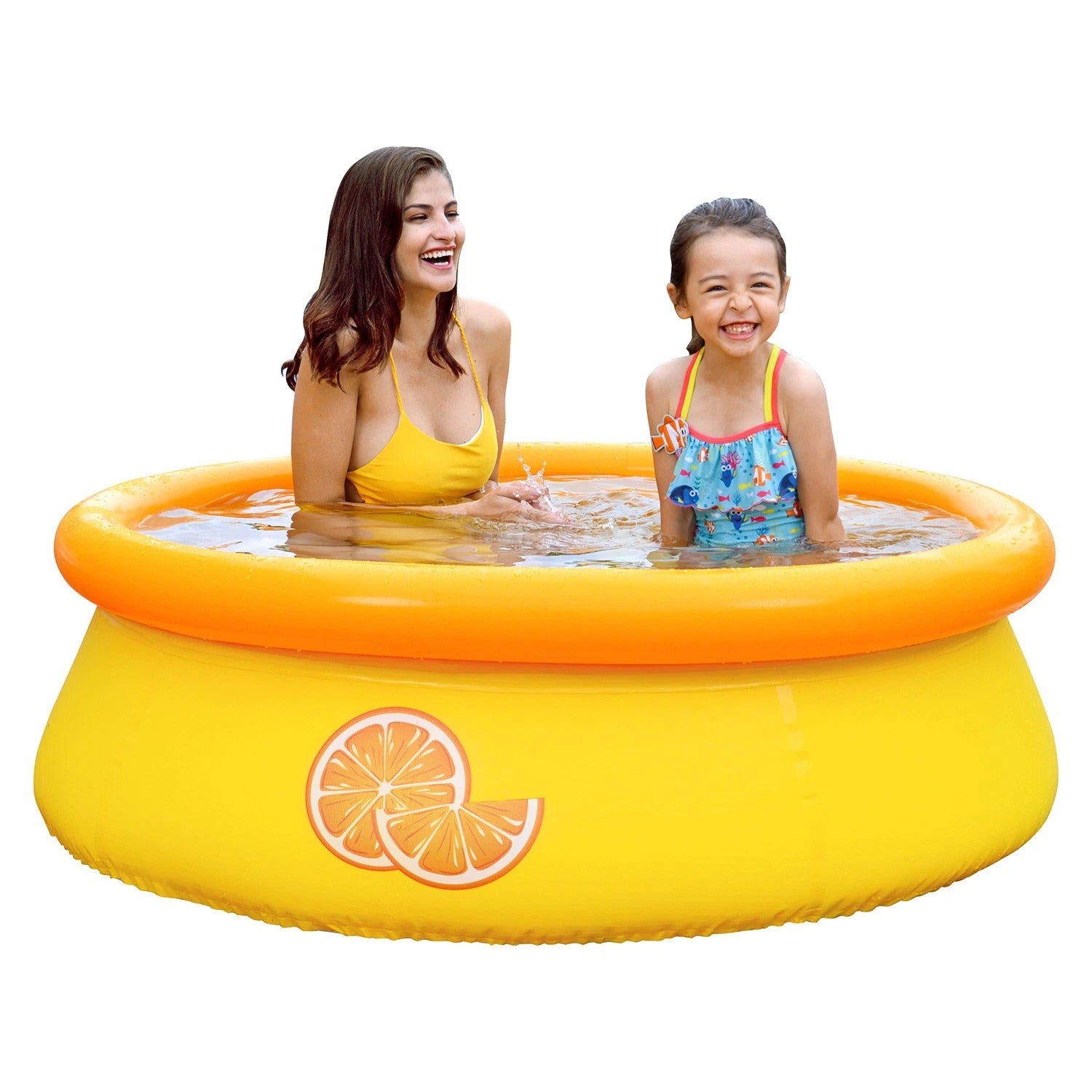 5 ft x 16.5 in Inflatable Kiddie Swimming Pool – Outdoor Backyard Family Pool