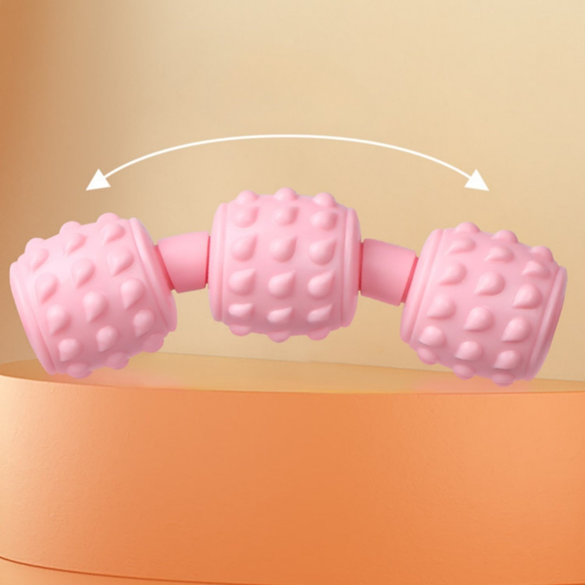 9-Wheel Leg Massager Roller – Manual Calf Muscle Massage Roller for Legs, Arms & Thighs | Deep Tissue Slimming Massage Tool - WebLuxes Store