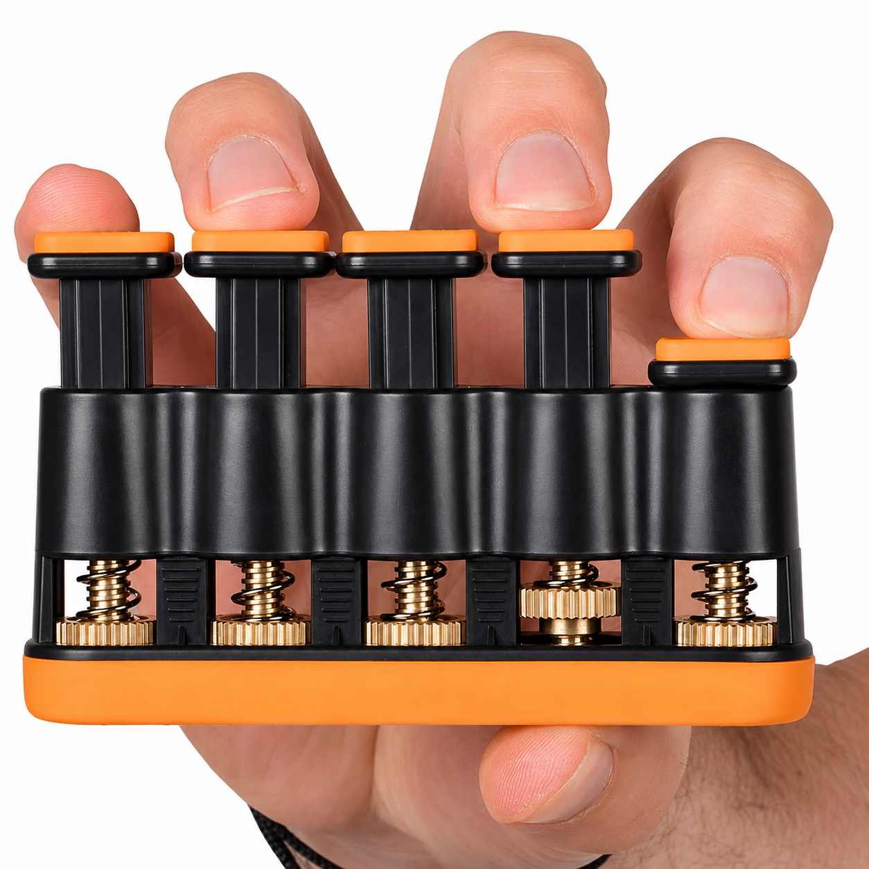 Adjustable Hand Finger Exerciser Grip Strengthener for Guitar, Piano, Violin & Fitness Training