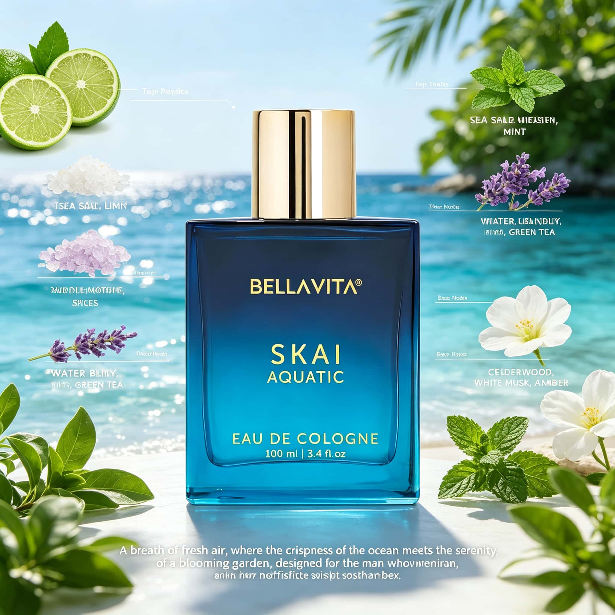 Aquatic Fresh Fragrance Spray 100ml

