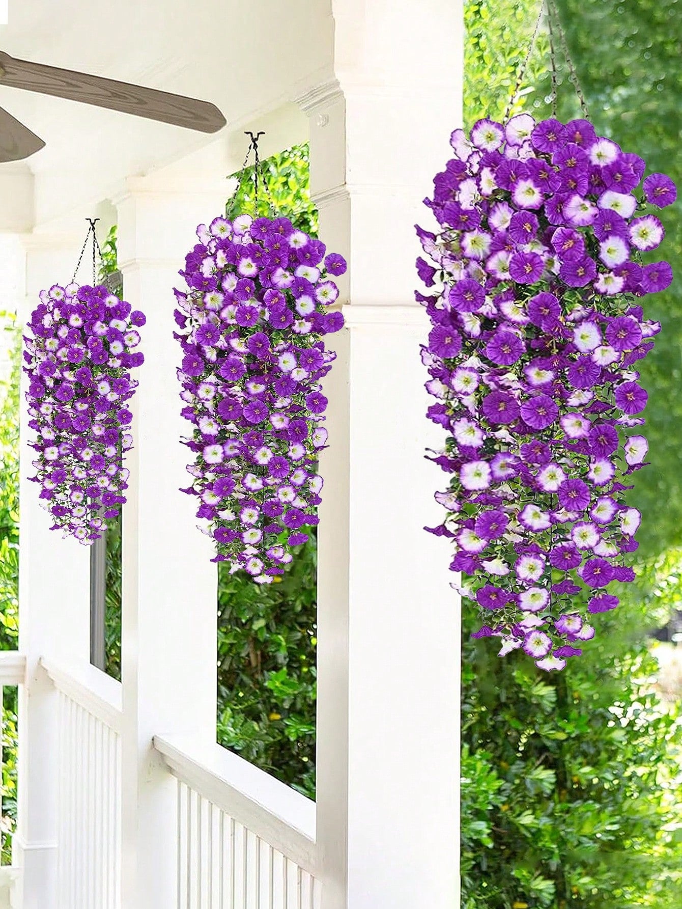 Artificial Eucalyptus Vine UV Resistant Hanging Greenery