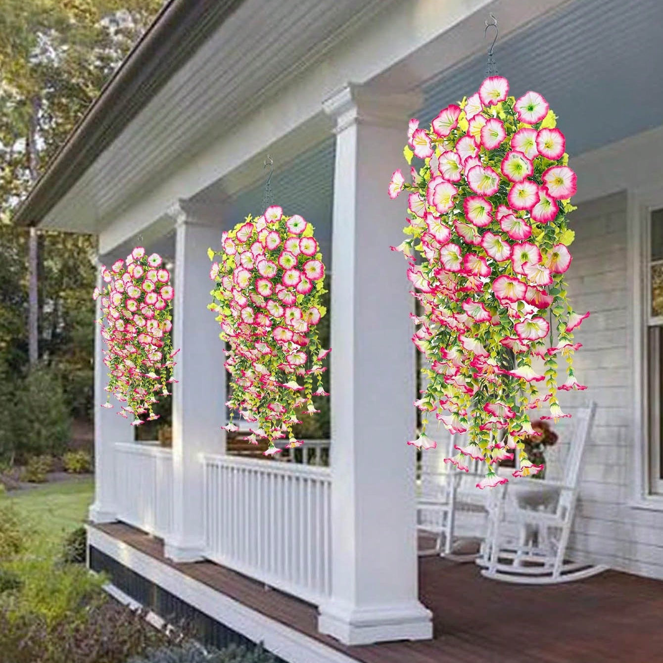 Artificial Eucalyptus Vine UV Resistant Hanging Greenery