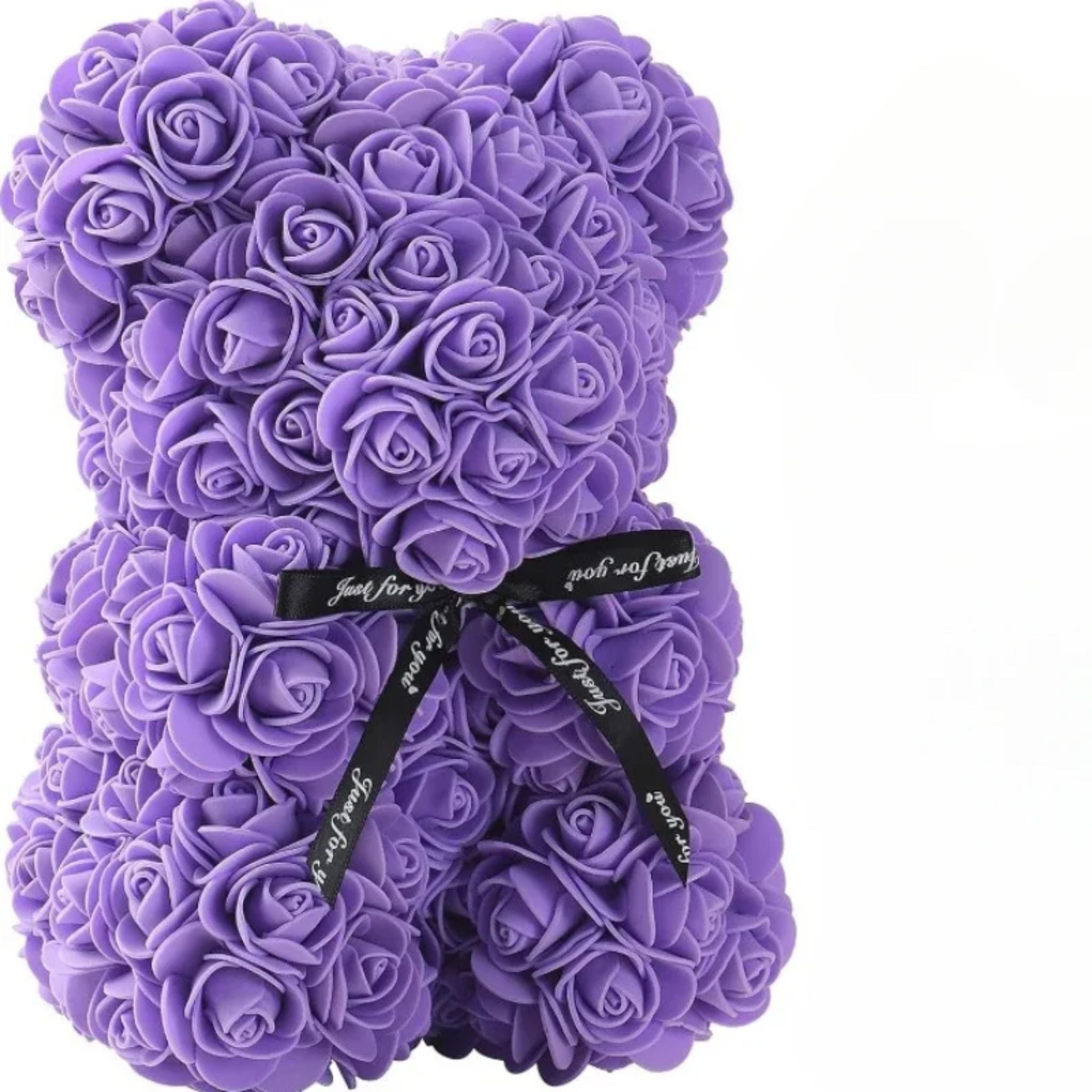 Artificial Rose Teddy Bear Gift for Mother's Day, Birthdays & Anniversaries - Web Luxes