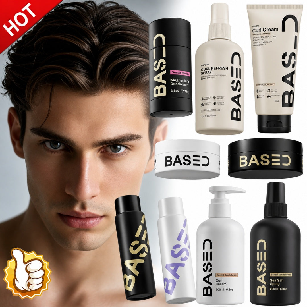 BASED Sea Salt Hair Care Collection 11 Styling Products