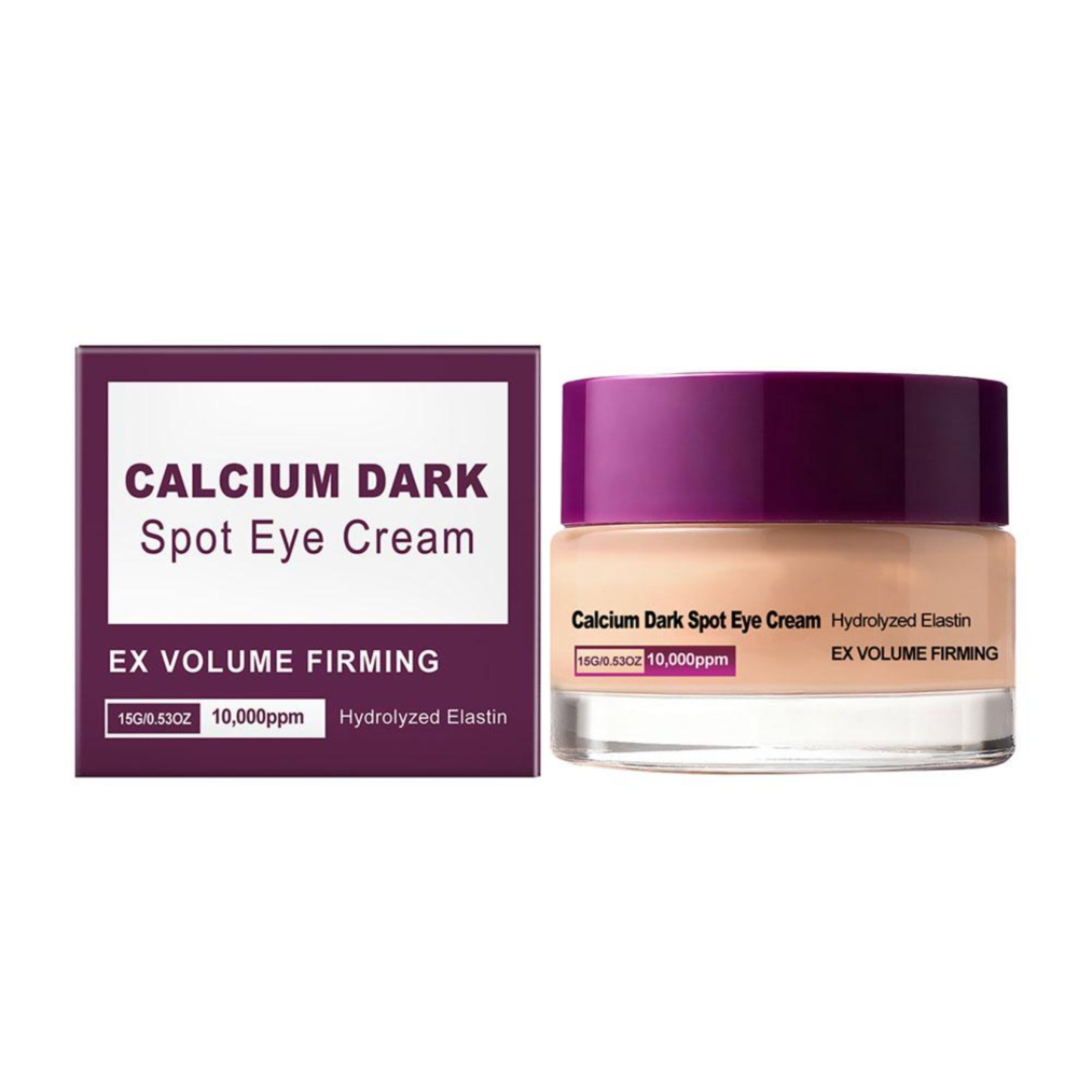 Calcium Dark Spot Eye Cream with Hydrolyzed Elastin