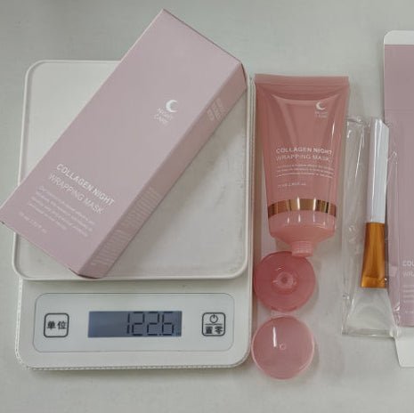 Collagen Wrapping Night Mask for Face, Hydrating Firming & Anti-Aging Skincare - WebLuxes Store