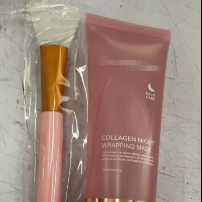 Collagen Wrapping Night Mask for Face, Hydrating Firming & Anti-Aging Skincare - WebLuxes Store