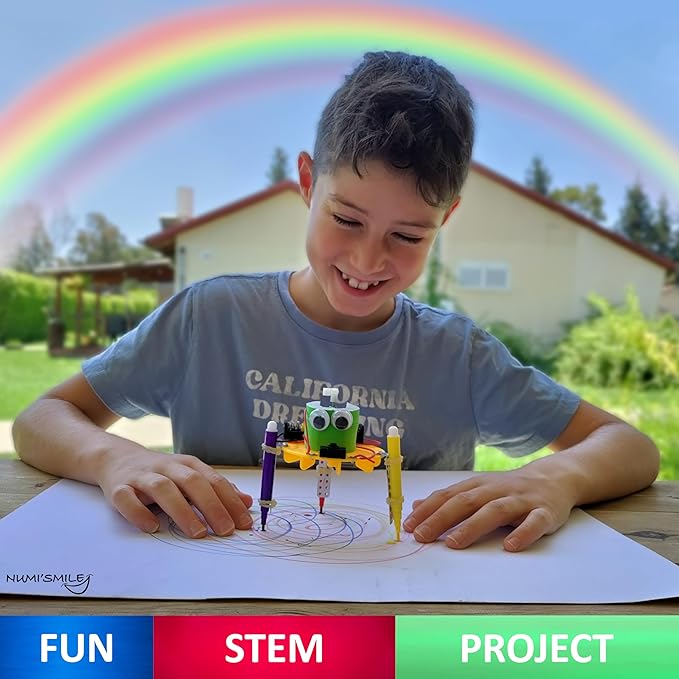 DIY Space Night Light & Robot STEM Science Kit for Kids Ages 5–12 – Educational Arts & Crafts Gift Set for Boys & Girls - Web Luxes