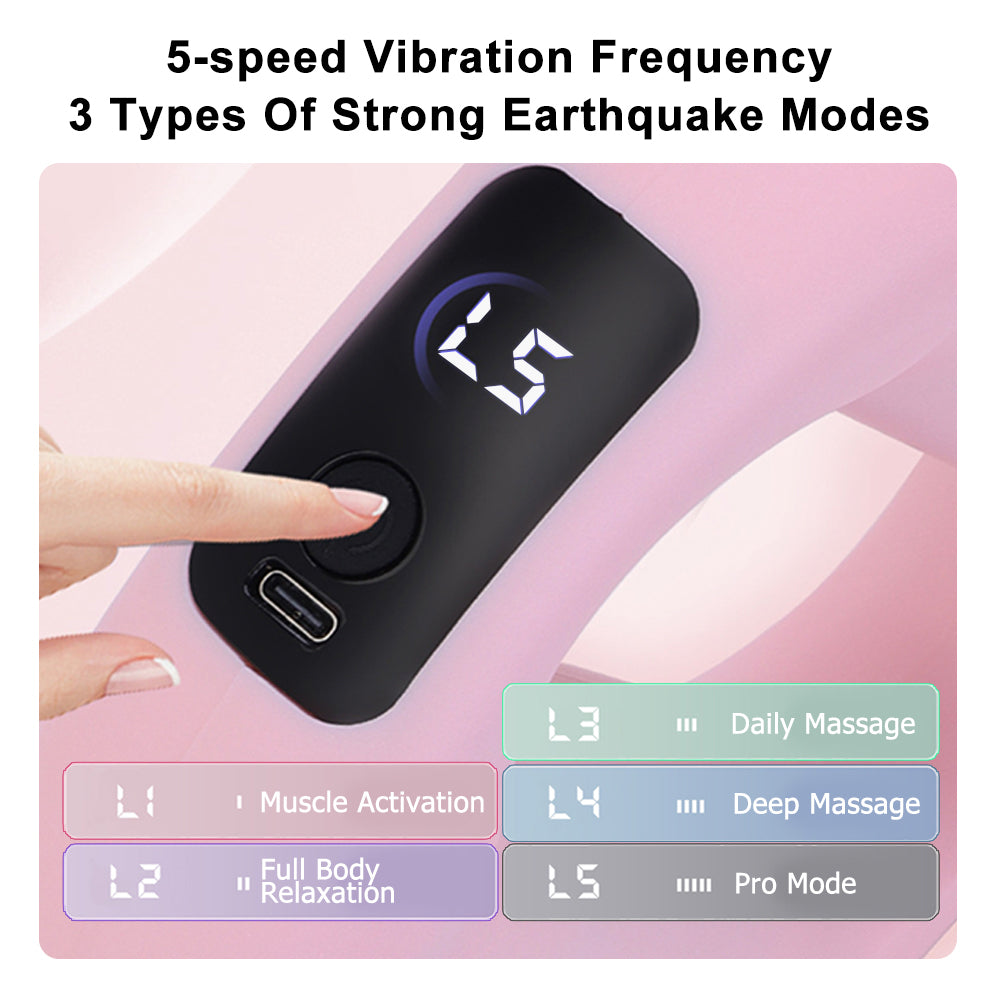 Electric Body Fascia Massage Ring Deep Tissue Massager