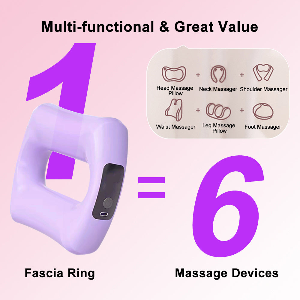 Electric Body Fascia Massage Ring Deep Tissue Massager