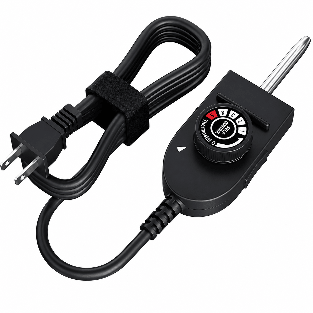 Electric Skillet Thermostat Control Probe Replacement Cord – Adjustable Heat Control with Temperature Dial for Compatible Electric Skillets, Griddles & Fry Pans - WebLuxes Store