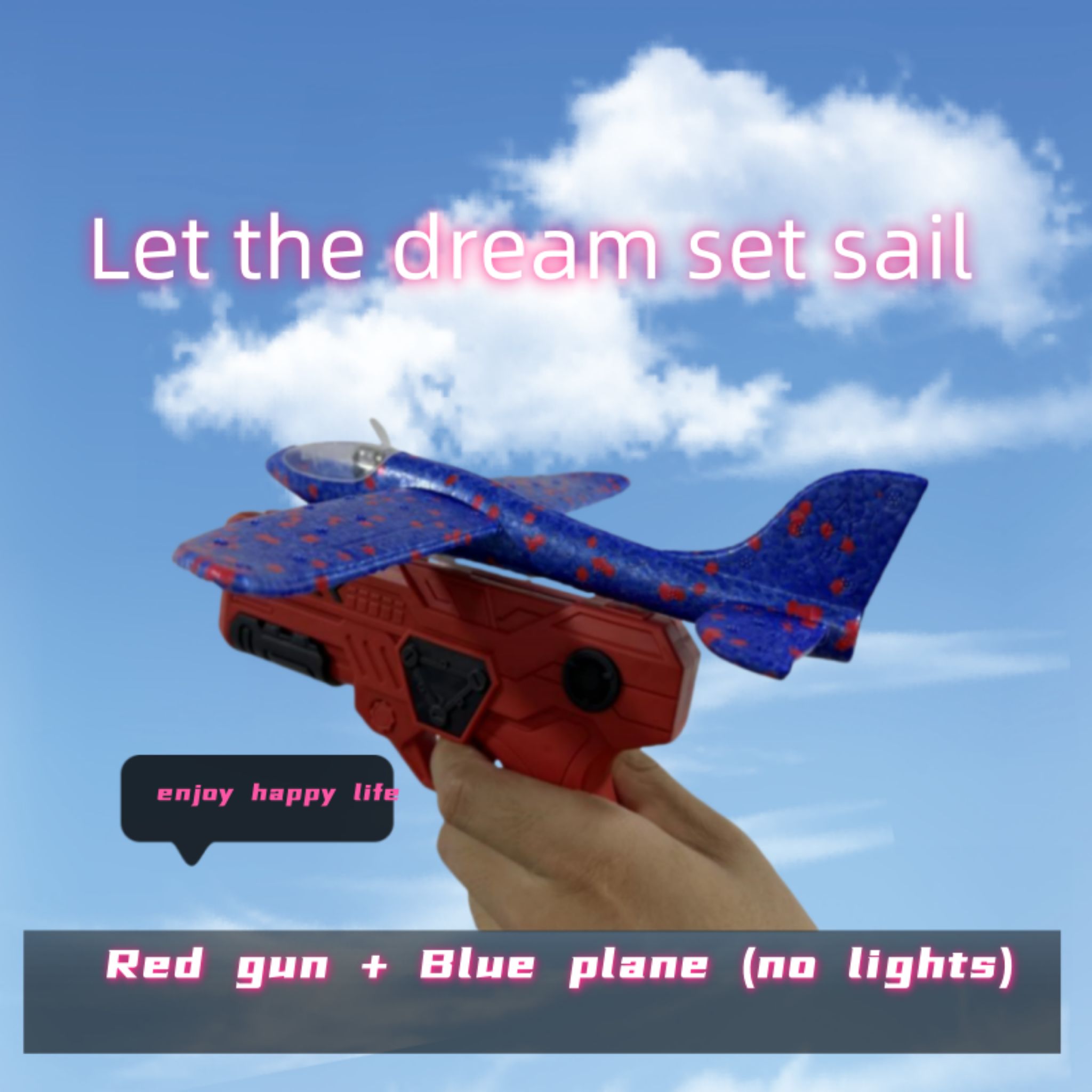 Foam Airplane Launcher Toy Set for Outdoor Flying Games & Active Play - Web Luxes