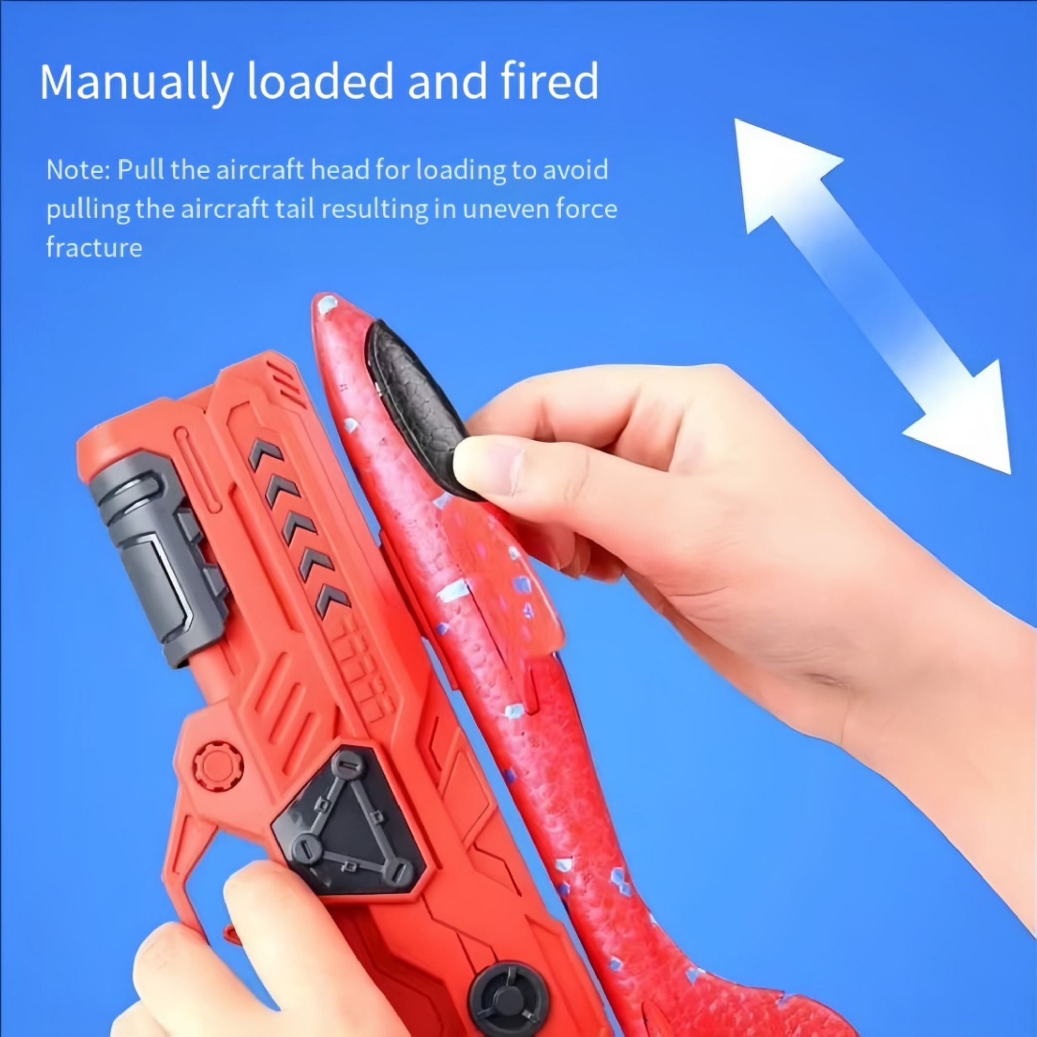 Foam Airplane Launcher Toy Set for Outdoor Flying Games & Active Play - Web Luxes