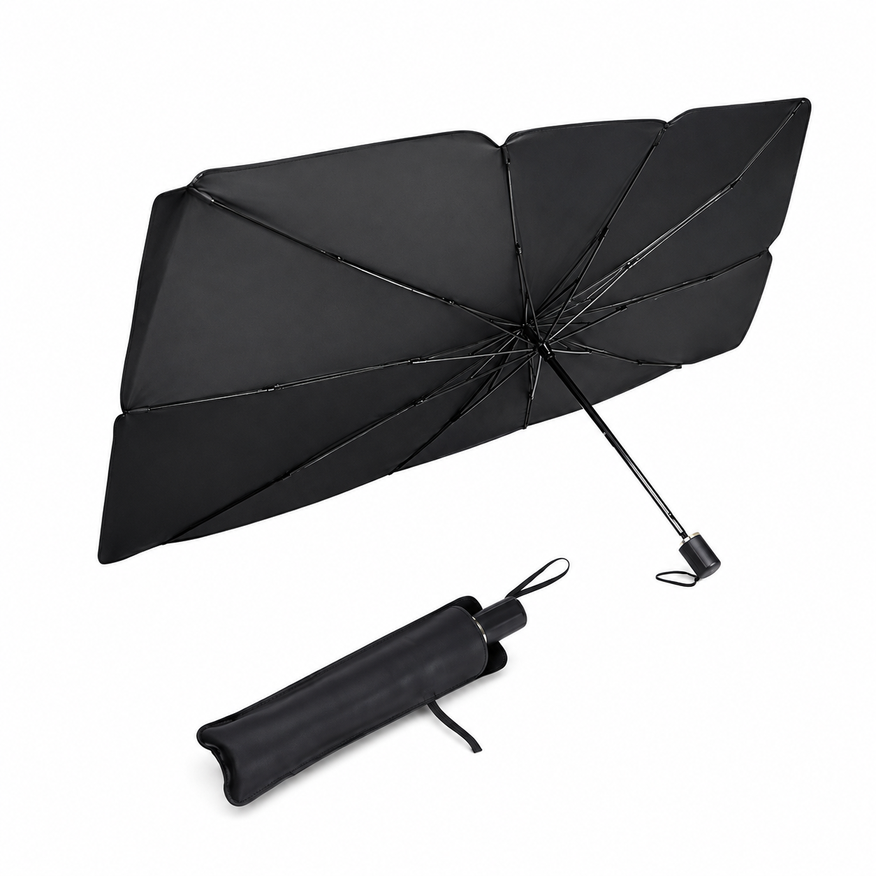 Foldable Car Windshield Sun Shade Umbrella UV Protector