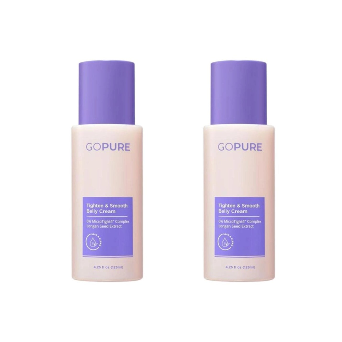 GoPure Tighten Smooth Belly Cream 125ml Body Moisturizer