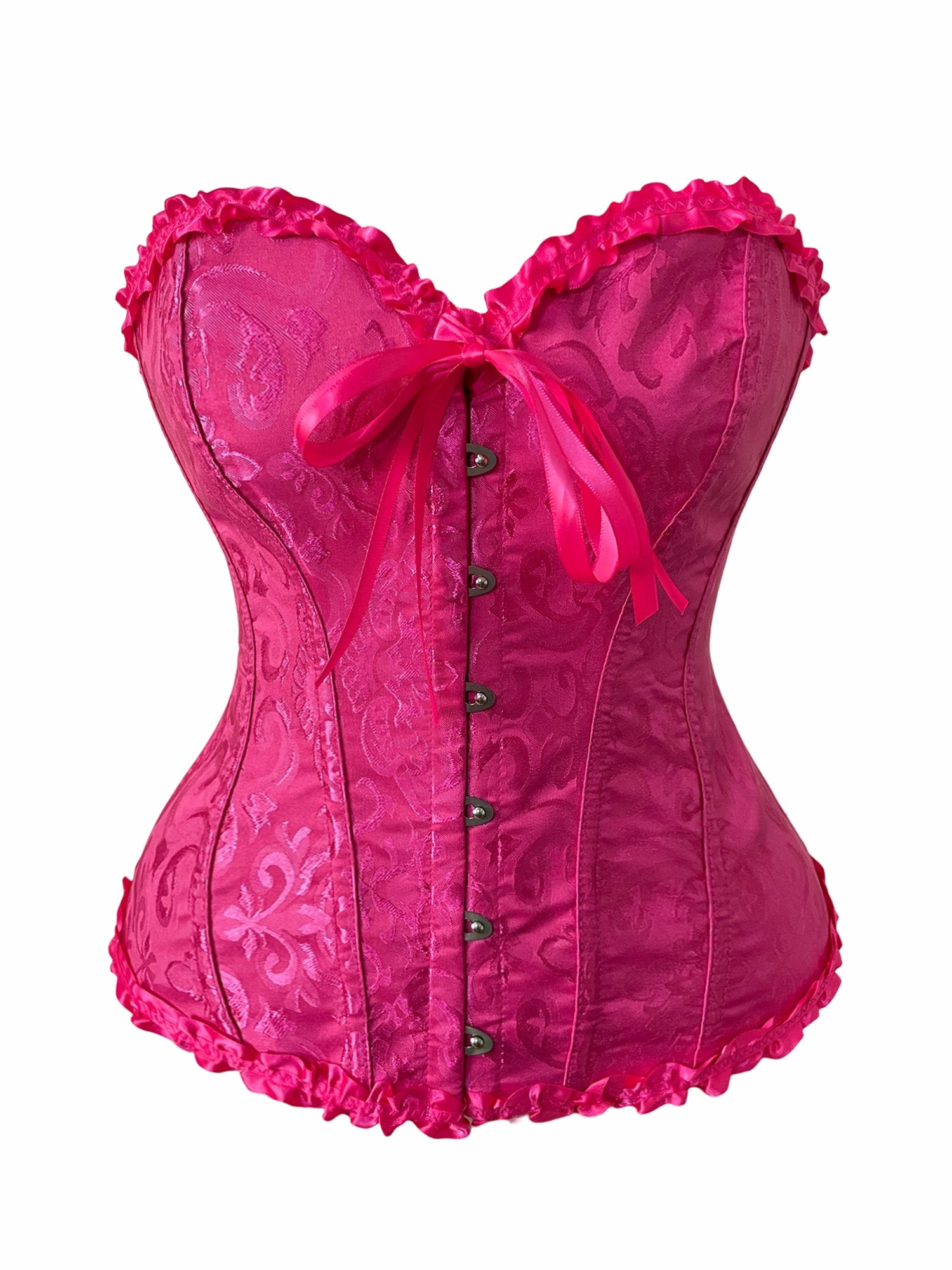 Gothic Jacquard Corset Top