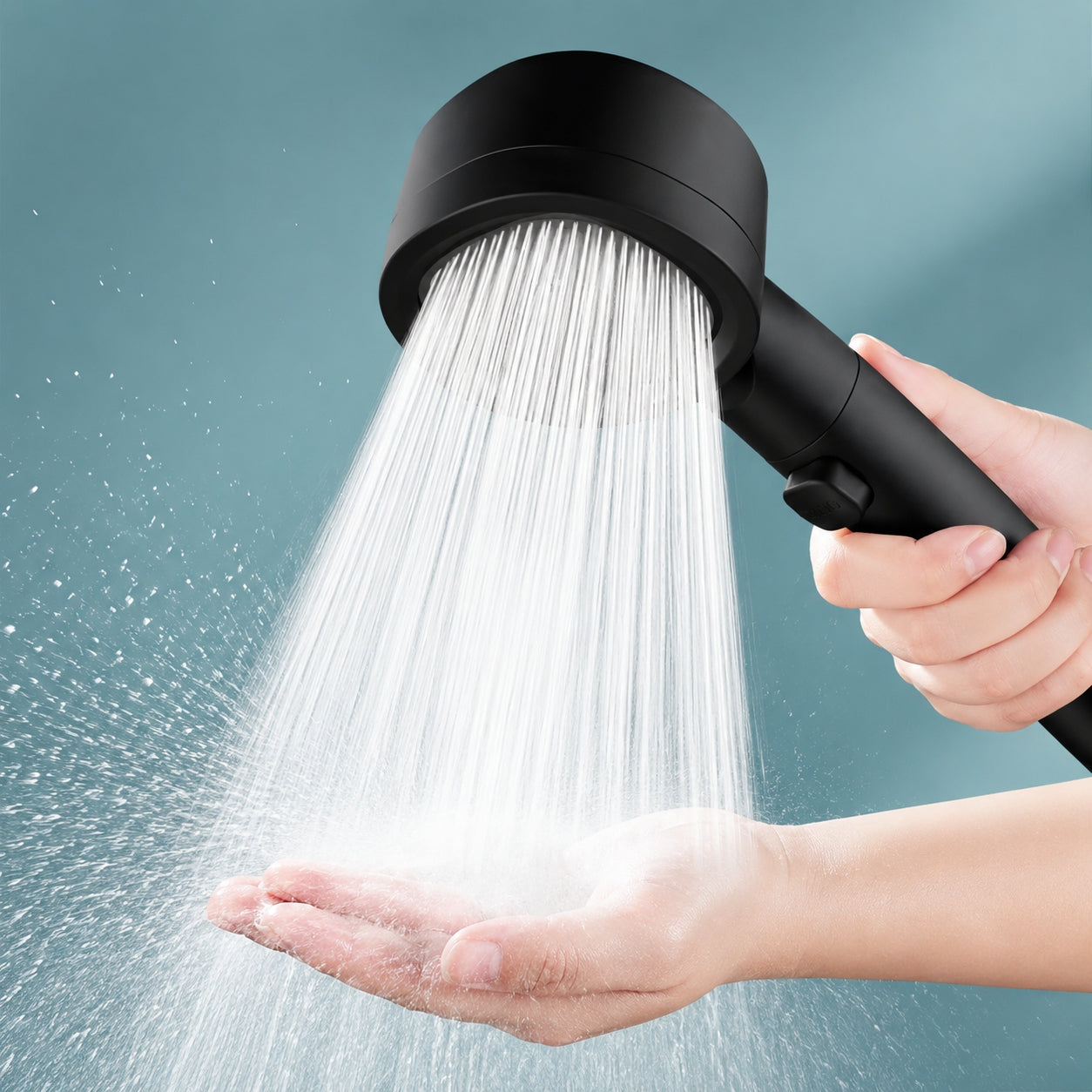 High Pressure 3 Mode Water Saving Shower Head Adjustable