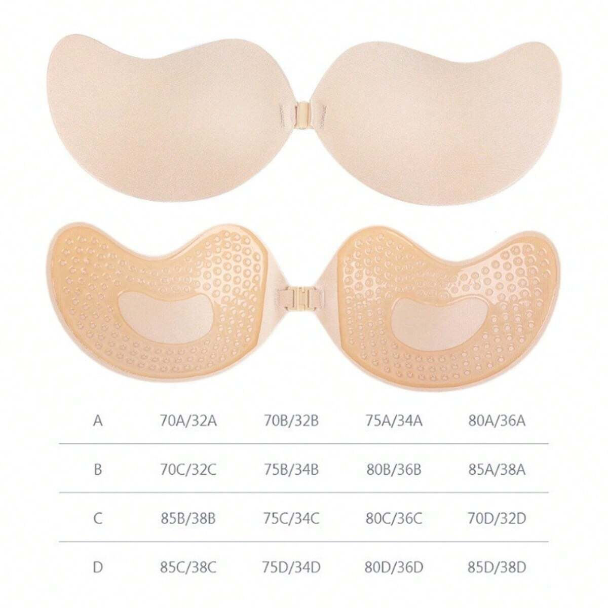 Invisible Silicone Adhesive Bra Patches for Women Reusable