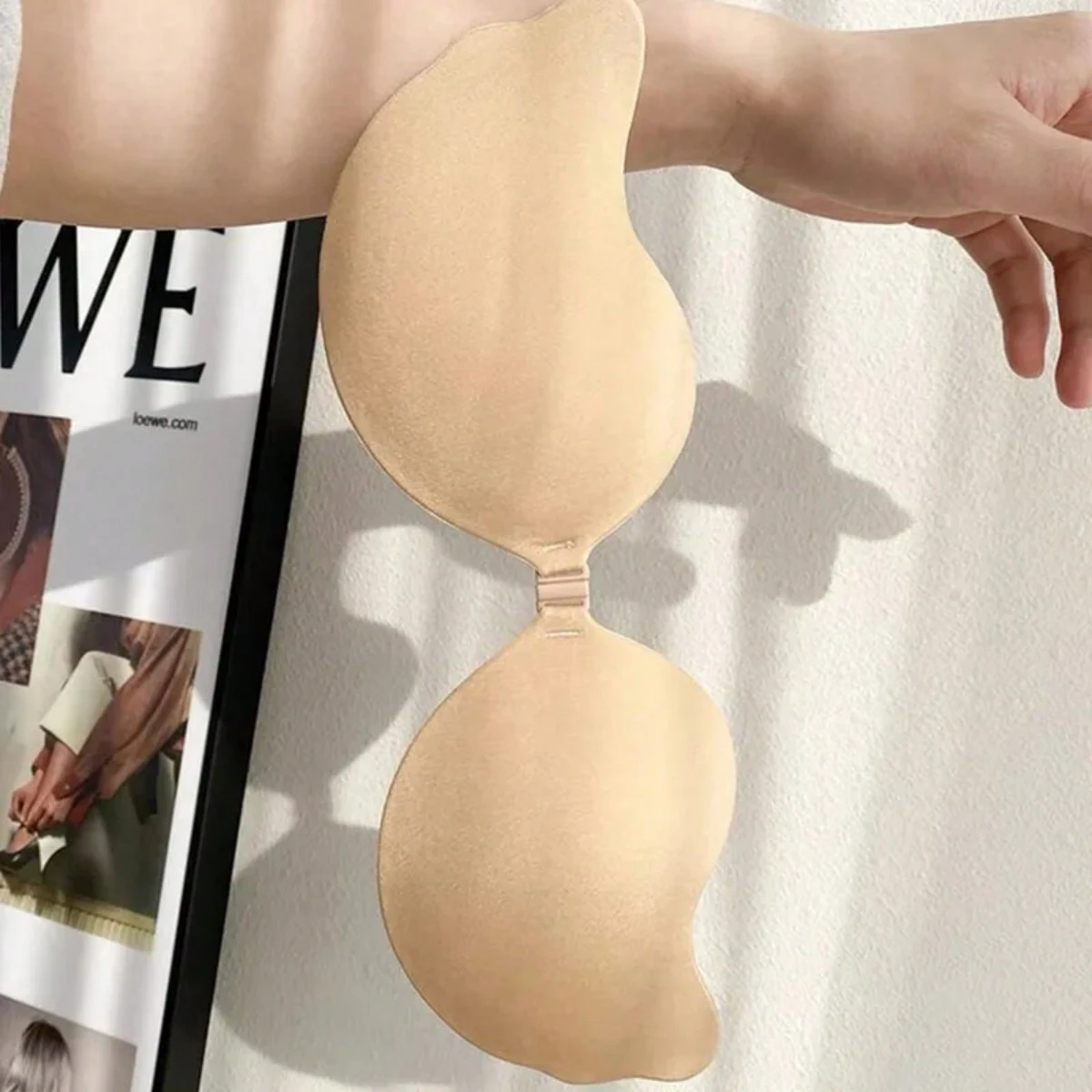 Invisible Silicone Adhesive Bra Patches for Women Reusable