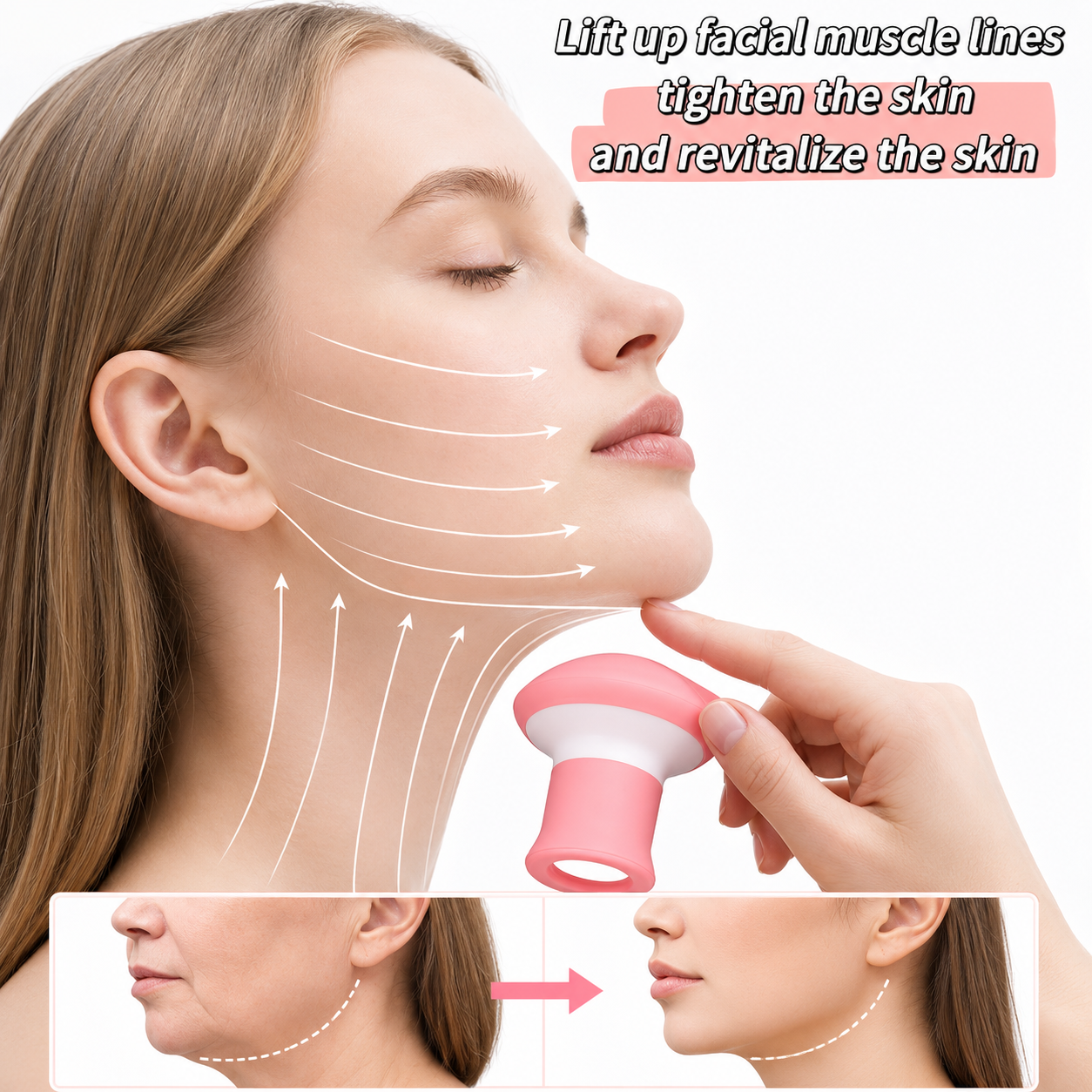 Jaw Exerciser & Jawline Shaper – Facial and Neck Exercise Tool