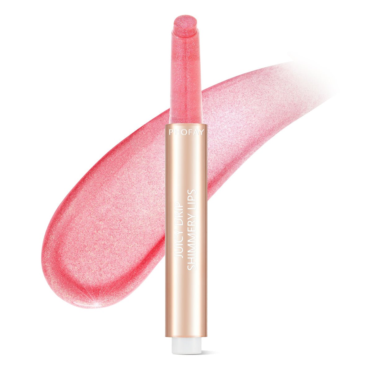 Juicy Lip Plumper Gloss Balm Hydrating Shimmer Lipstick Long-Wearing Moisturizing Lip Color - WebLuxes Store