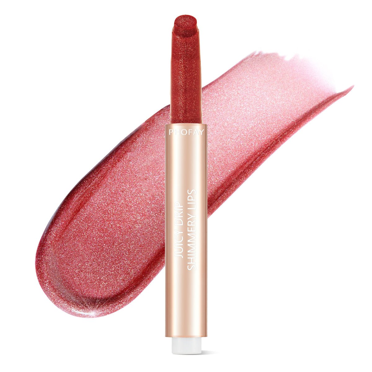 Juicy Lip Plumper Gloss Balm Hydrating Shimmer Lipstick Long-Wearing Moisturizing Lip Color - WebLuxes Store