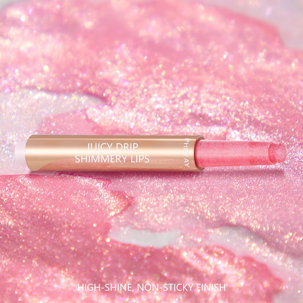 Juicy Lip Plumper Gloss Balm Hydrating Shimmer Lipstick Long-Wearing Moisturizing Lip Color - WebLuxes Store