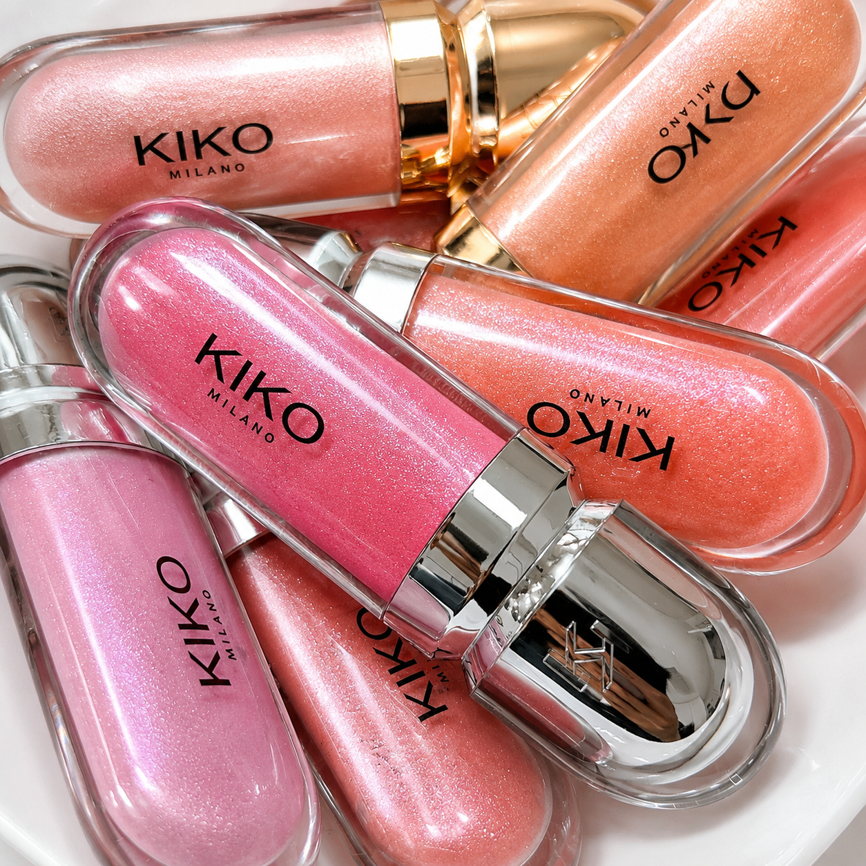 KIKO 3D Mirror Lip Gloss | Waterproof Long Lasting Lip Glaze