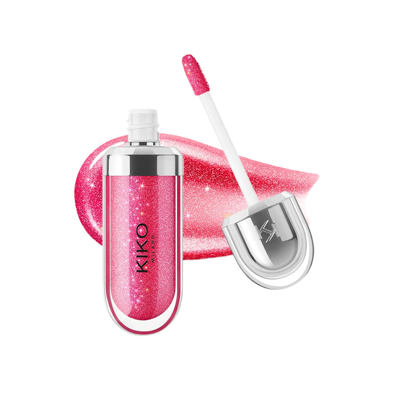 KIKO 3D Mirror Lip Gloss | Waterproof Long Lasting Lip Glaze