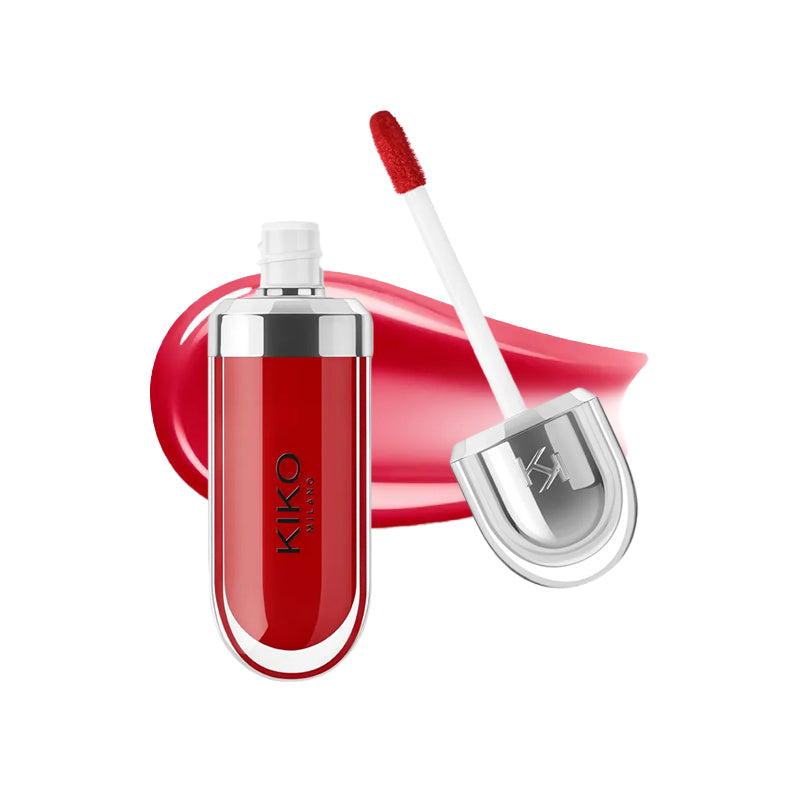 KIKO 3D Mirror Lip Gloss | Waterproof Long Lasting Lip Glaze