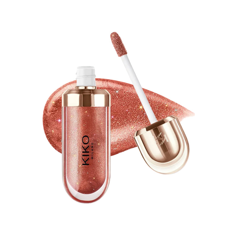 KIKO 3D Mirror Lip Gloss | Waterproof Long Lasting Lip Glaze