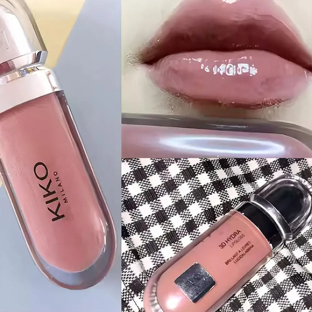 KIKO 3D Mirror Lip Gloss | Waterproof Long Lasting Lip Glaze
