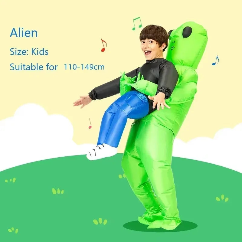 Kids Inflatable Alien Costume