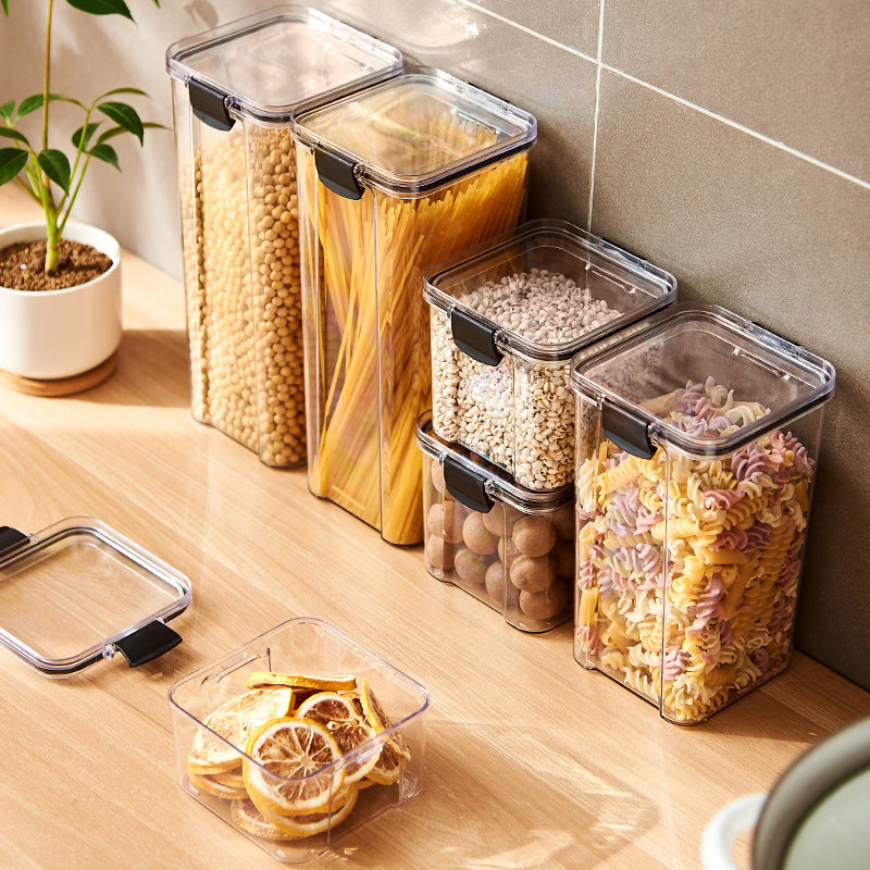 Large Sealed Kitchen Grain Storage Containers Food Organizer